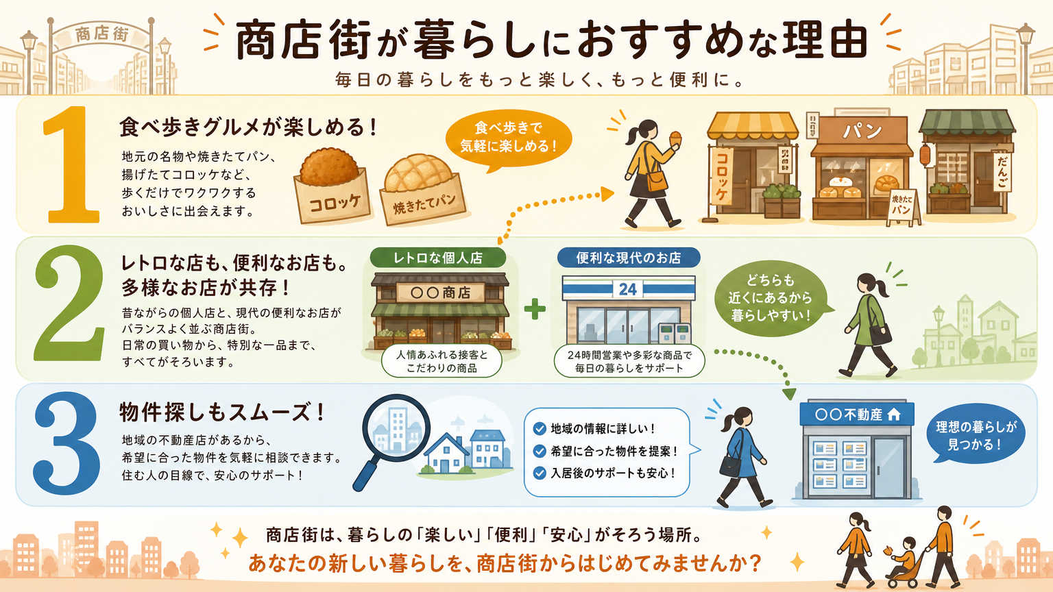 京都の商店街めぐりが暮らしにおすすめな理由